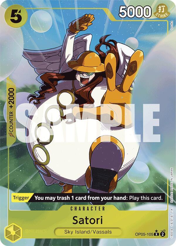 Satori (Alternate Art) - One Piece Card Game