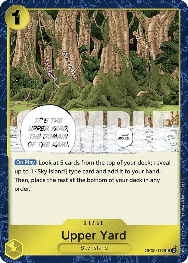 Upper Yard (Jolly Roger Foil) - One Piece Card Game