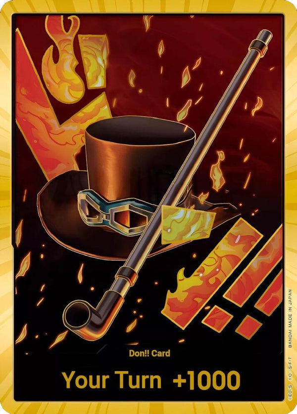 DON!! Card (Sabo) (Gold) - One Piece Card Game