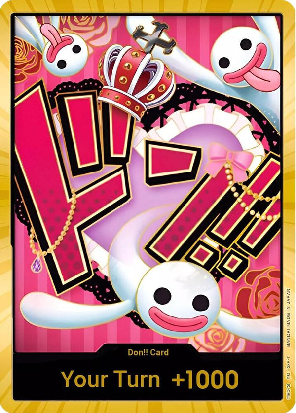 DON!! Card (Perona) (Gold) - One Piece Card Game