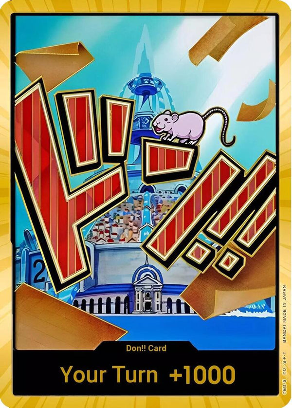 DON!! Card (Iceberg) (Gold) - One Piece Card Game