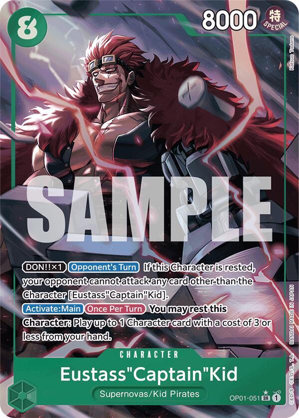 Eustass"Captain"Kid (OP01-051) (Alternate Art) - One Piece Card Game