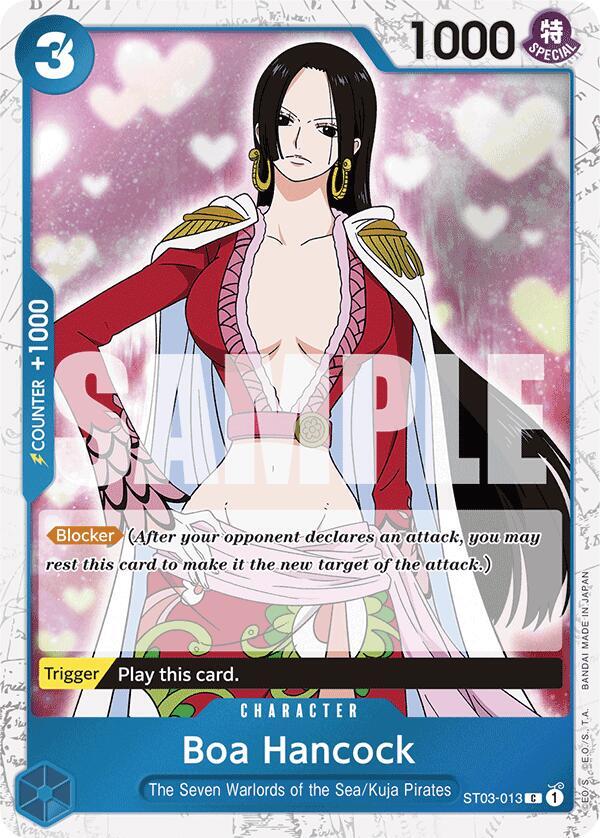 Boa Hancock (ST03-013) (Jolly Roger Foil) - One Piece Card Game