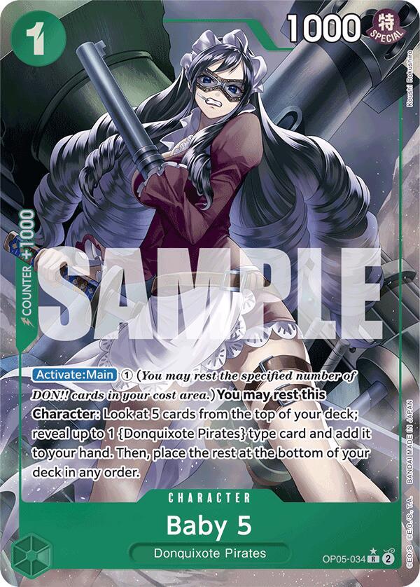 Baby 5 (OP05-034) (Full Art) - One Piece Card Game