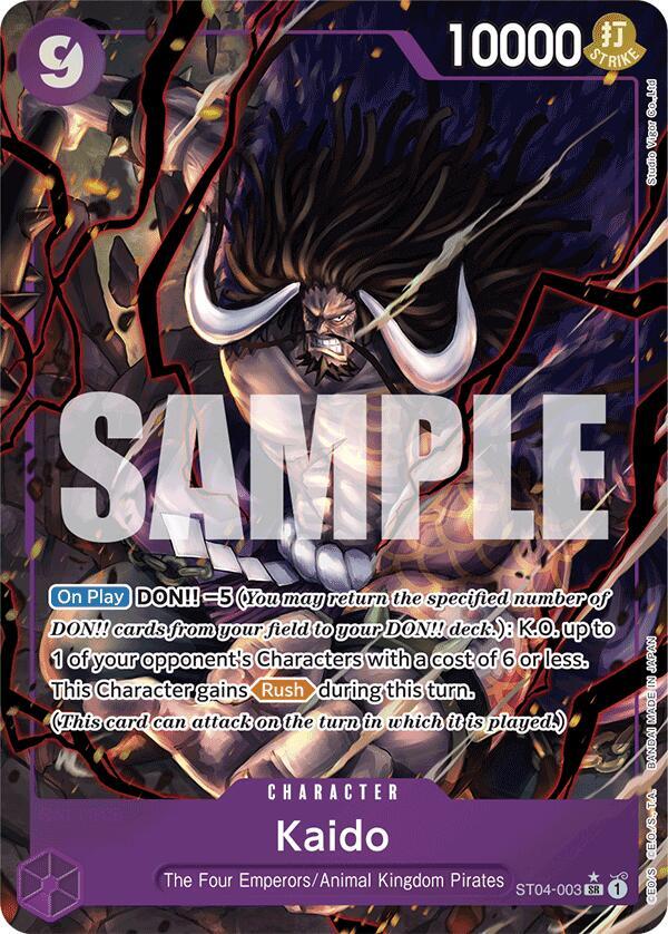 Kaido (ST04-003) (Alternate Art) - One Piece Card Game