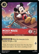 Mickey Mouse - Courageous Sailor - Disney Lorcana