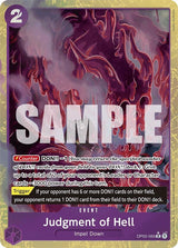 Judgment of Hell (Alternate Art) - One Piece Card Game