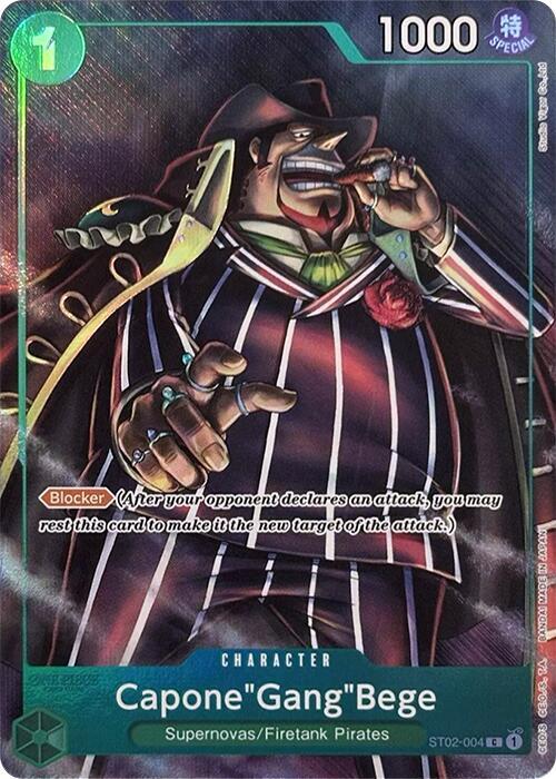 Capone"Gang"Bege (Premium Card Collection -Best Selection Vol. 2-) - One Piece Card Game
