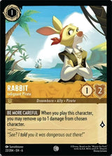 Rabbit - Indignant Pirate - Disney Lorcana