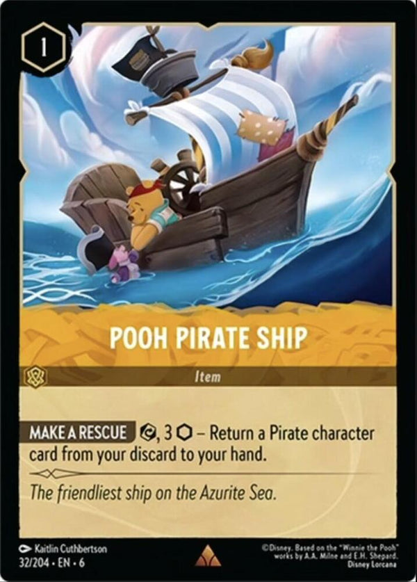 Pooh Pirate Ship - Disney Lorcana