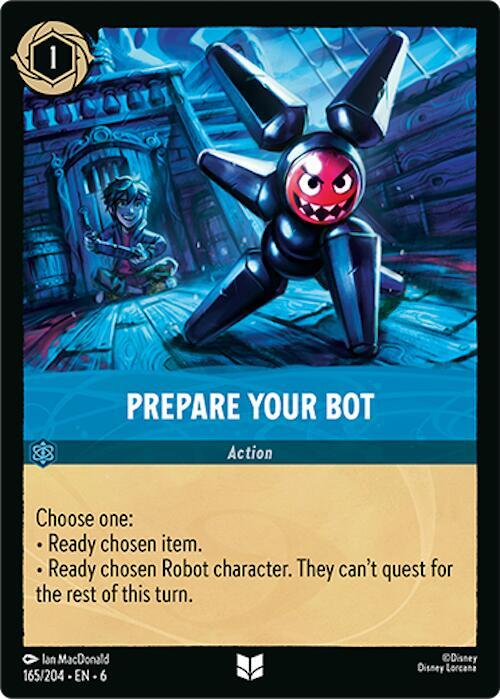 Prepare Your Bot - Disney Lorcana