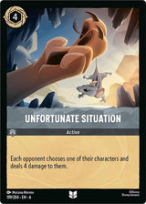 Unfortunate Situation - Disney Lorcana