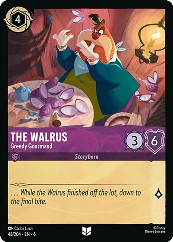 The Walrus - Greedy Gourmand - Disney Lorcana