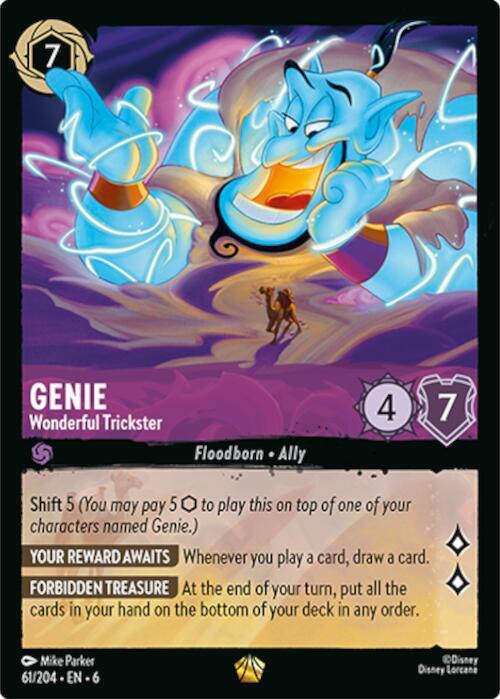 Genie - Wonderful Trickster - Disney Lorcana