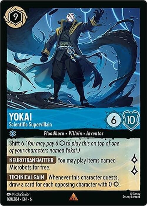 Yokai - Scientific Supervillain - Disney Lorcana