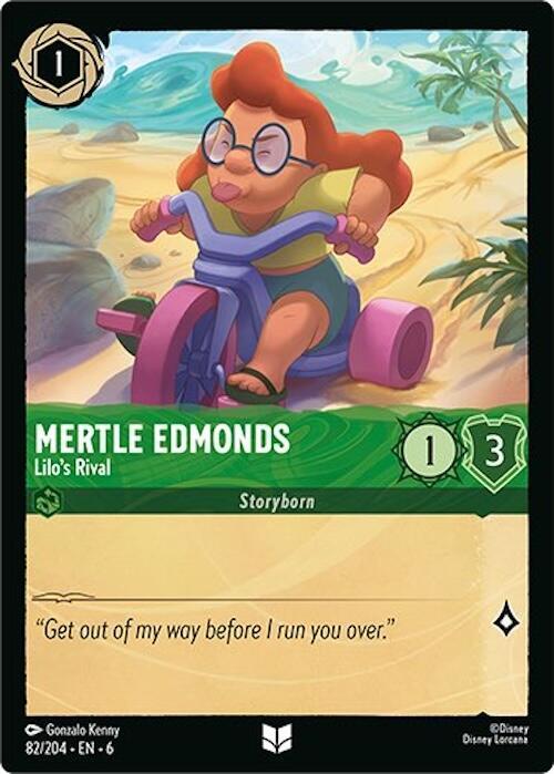 Mertle Edmonds - Lilo's Rival - Disney Lorcana