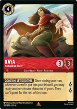 Raya - Kumandran Rider - Disney Lorcana