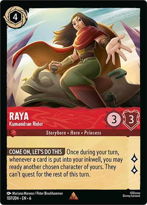 Raya - Kumandran Rider - Disney Lorcana
