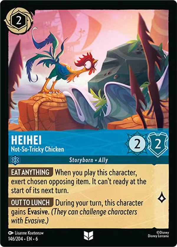 HeiHei - Not-So-Tricky Chicken - Disney Lorcana