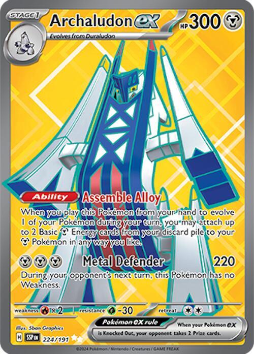 Archaludon ex - 224/191 - Pokémon