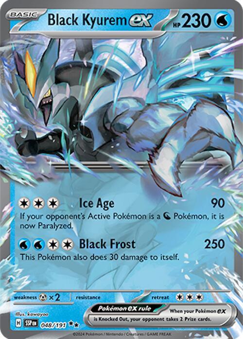 Black Kyurem ex - 048/191 - Pokémon