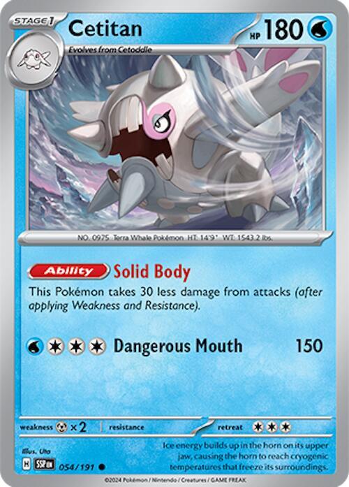 Cetitan - 054/191 - Pokémon