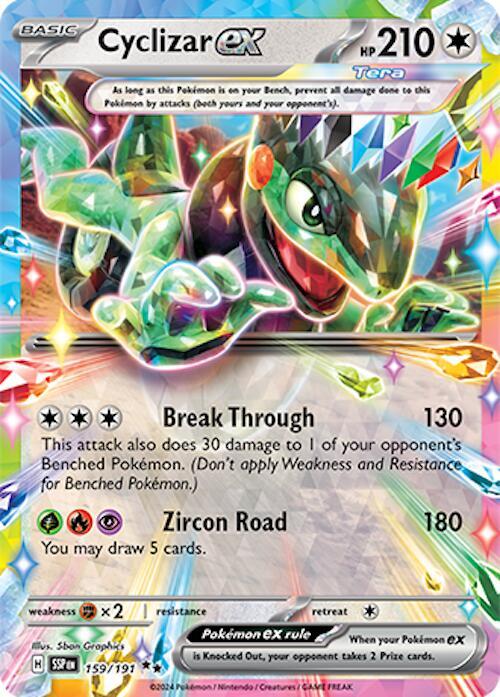 Cyclizar ex - 159/191 - Pokémon