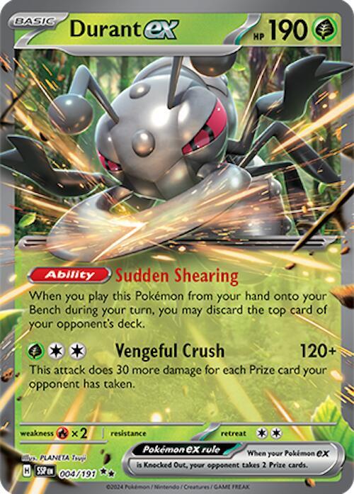 Durant ex - 004/191 - Pokémon