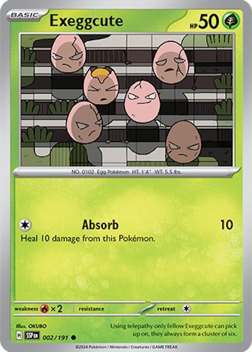 Exeggcute - 002/191 - Pokémon
