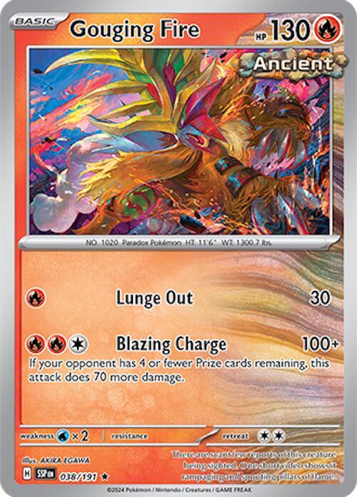 Gouging Fire - Pokémon