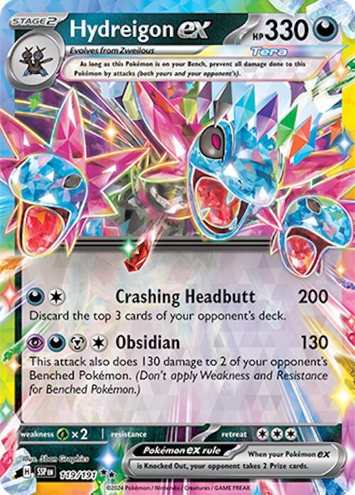 Hydreigon ex - 119/191 - Pokémon