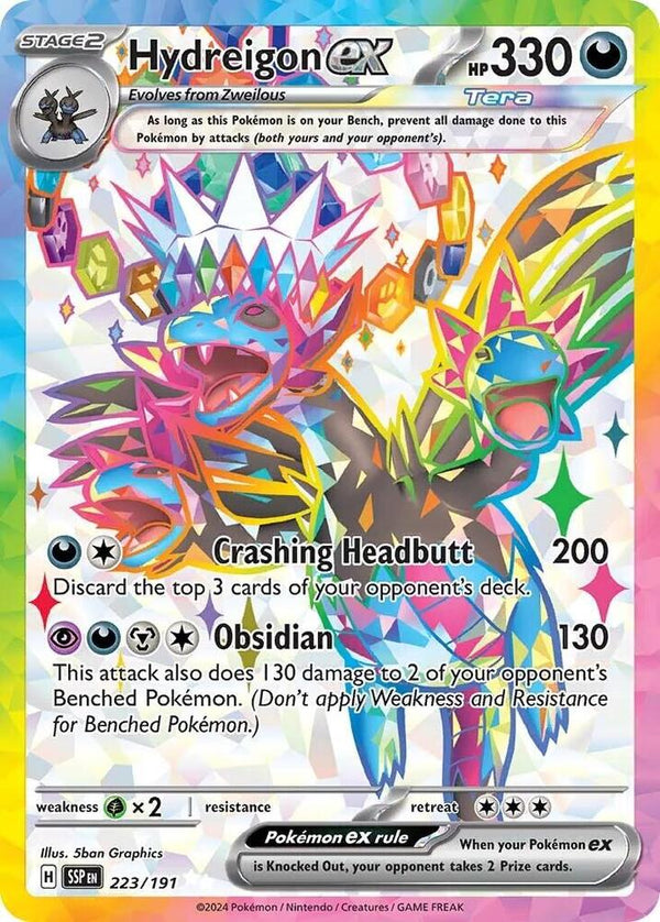 Hydreigon ex - 223/191 - Pokémon