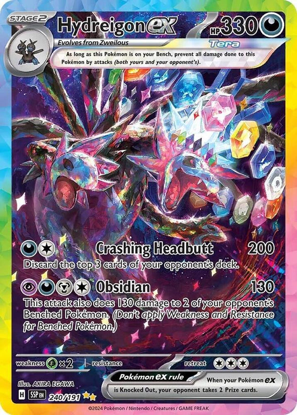 Hydreigon ex - 240/191 - Pokémon