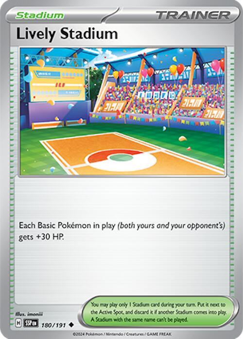 Lively Stadium - Pokémon
