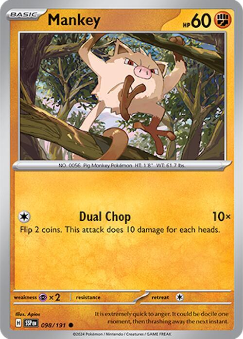 Mankey - Pokémon
