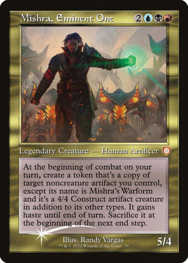Mishra, Eminent One (Display Commander) - Thick Stock - Magic: The Gathering