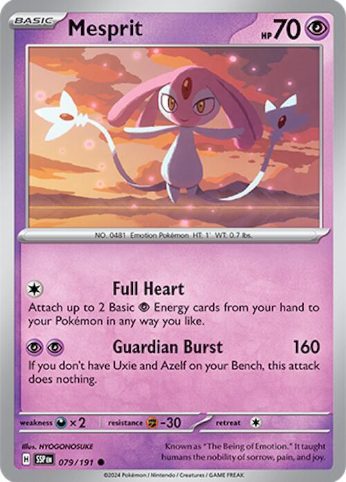 Mesprit - 079/191 - Pokémon