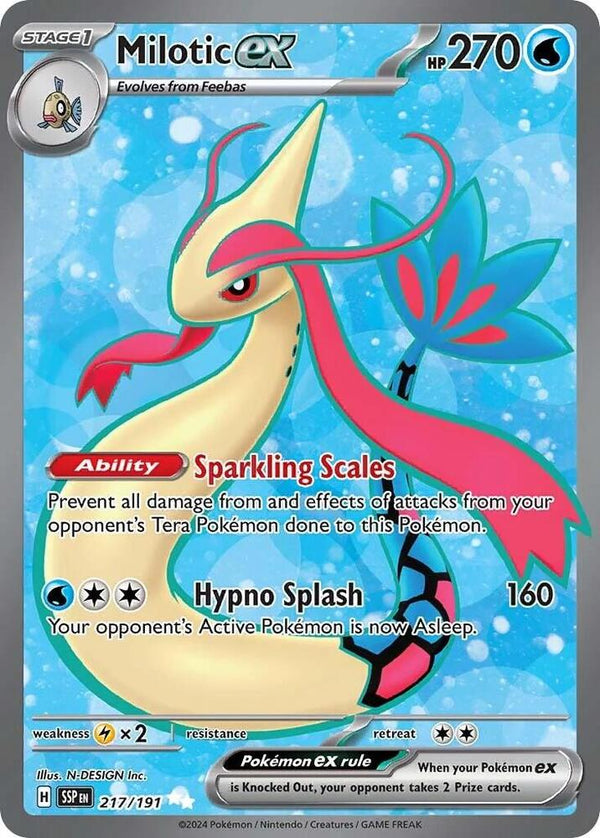 Milotic ex - 217/191 - Pokémon