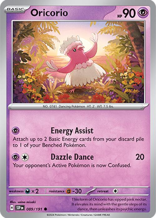 Oricorio - 089/191 - Pokémon