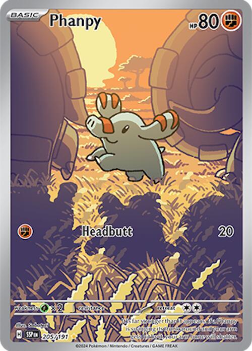 Phanpy - 205/191 - Pokémon