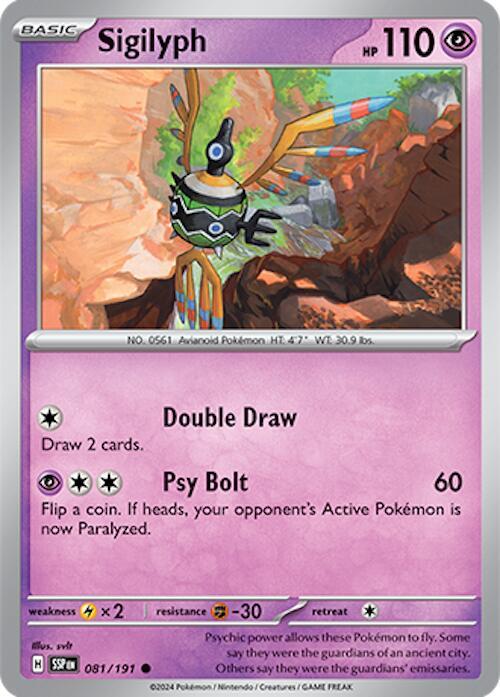 Sigilyph - Pokémon