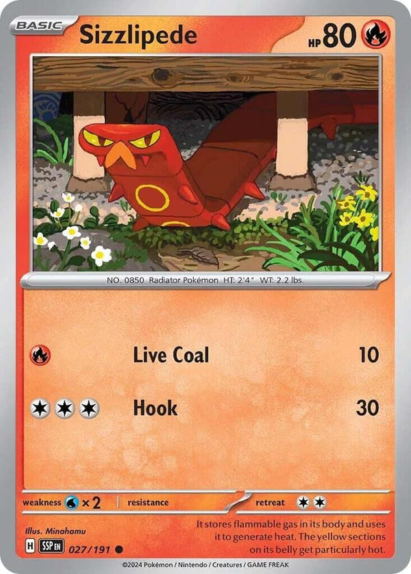 Sizzlipede - Pokémon