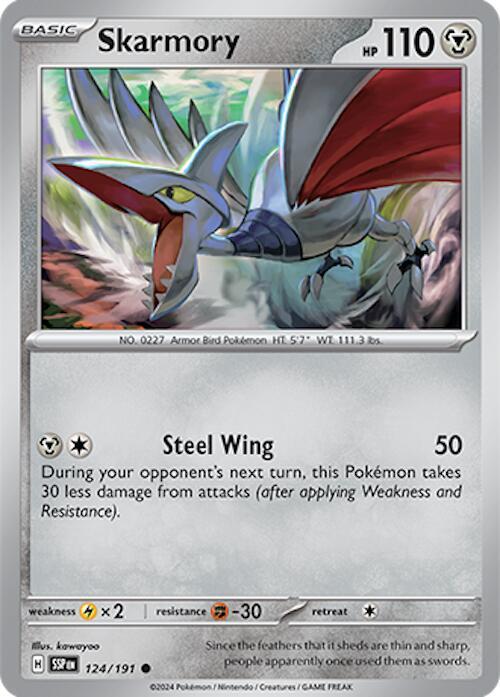 Skarmory - 124/191 - Pokémon