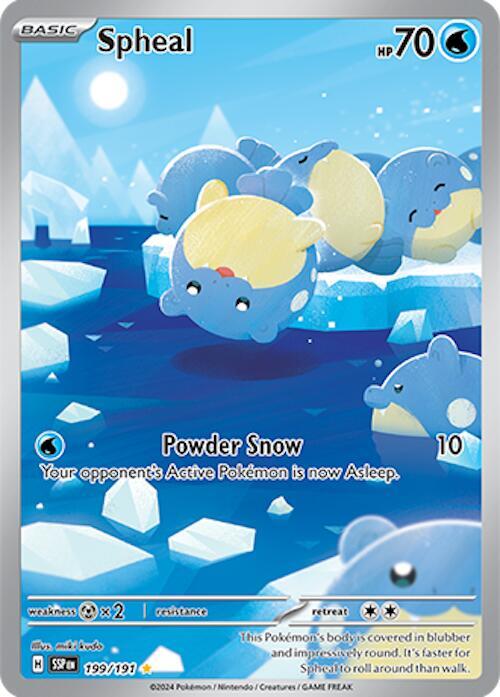 Spheal - 199/191 - Pokémon