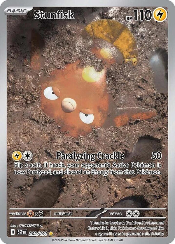 Stunfisk - 202/191 - Pokémon