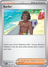 Surfer - 187/191 - Pokémon
