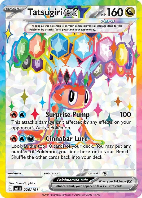 Tatsugiri ex - 226/191 - Pokémon