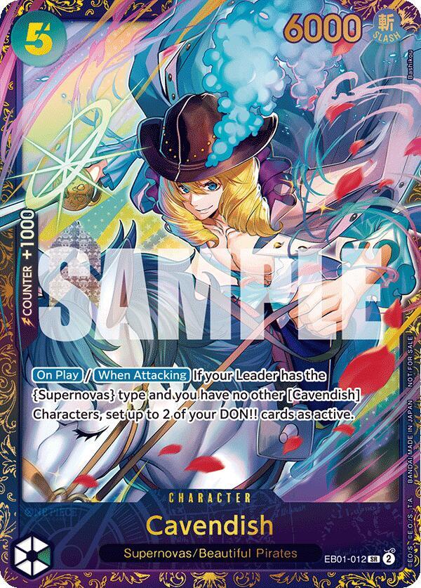 Cavendish (Treasure Cup 2024) - One Piece Card Game