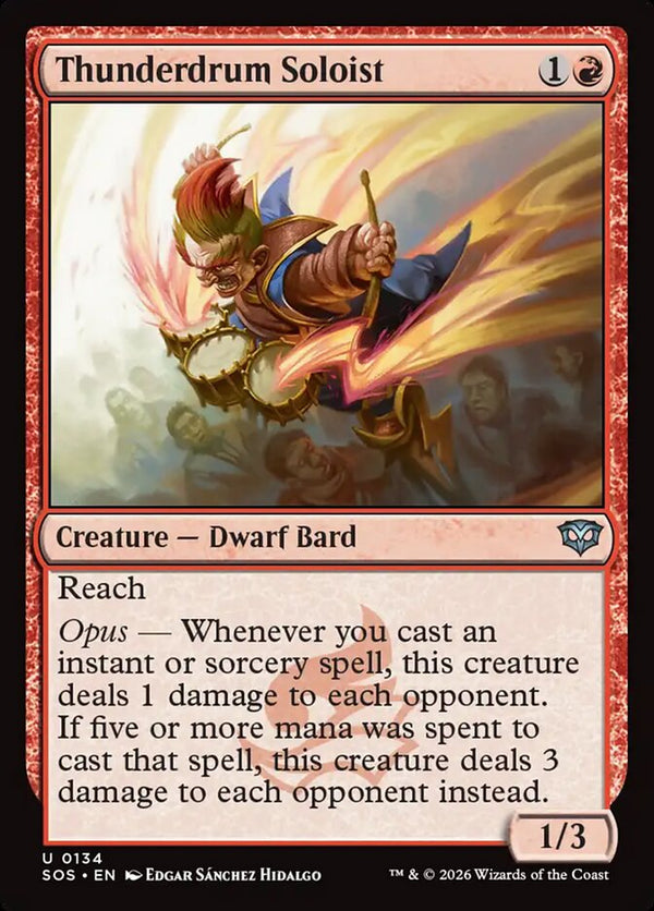 Thunderdrum Soloist - Magic: The Gathering
