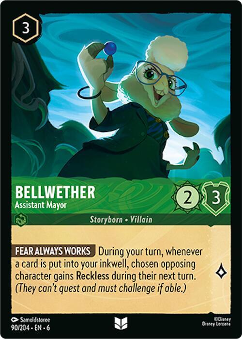 Bellwether - Assistant Mayor - Disney Lorcana